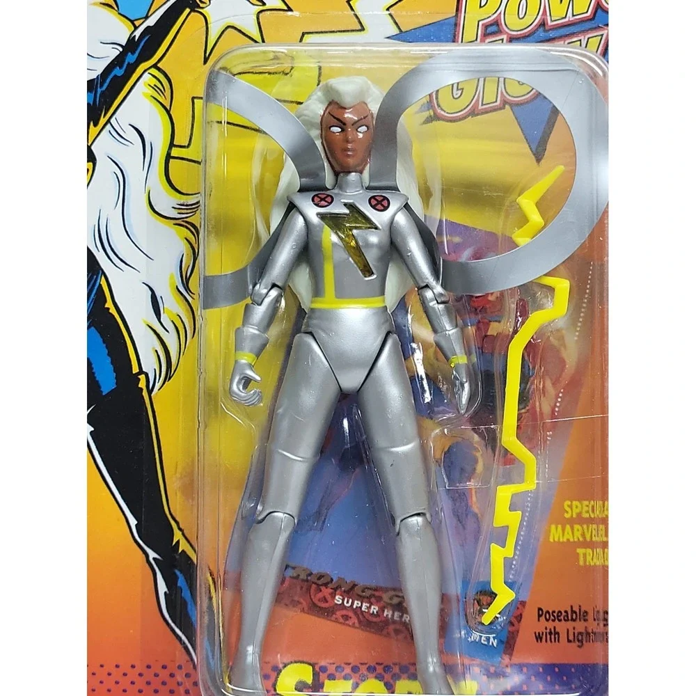 X-Men STORM Action Figure Vintage Power Glow Marvel Comics Toy Biz *Read*